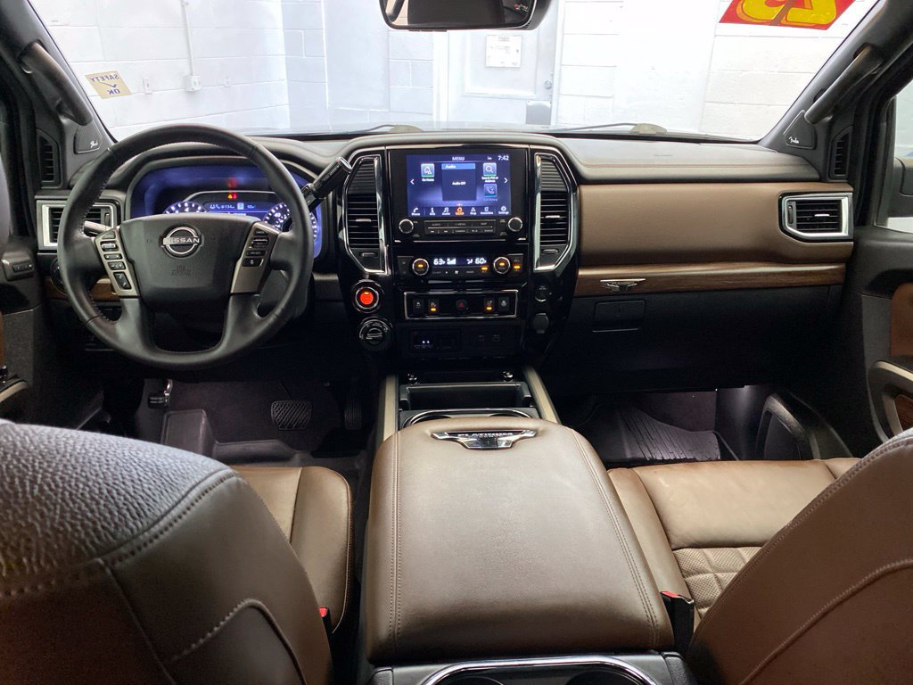 Used 2023 Nissan Titan Platinum Reserve w/ Off Road Protection Package AWD/4WD image 19