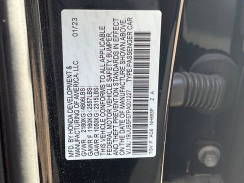 Used 2023 Acura TLX w/ A-SPEC Package FWD image 10