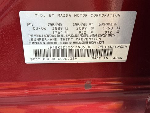 Used 2006 MAZDA MAZDA3 s Grand Touring FWD image 34