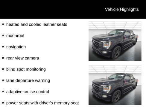 Used 2022 Ford F150 Lariat w/ Equipment Group 502A High AWD/4WD image 2