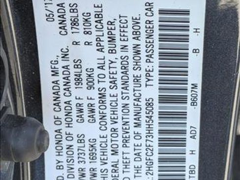 Used 2017 Honda Civic EX image 16