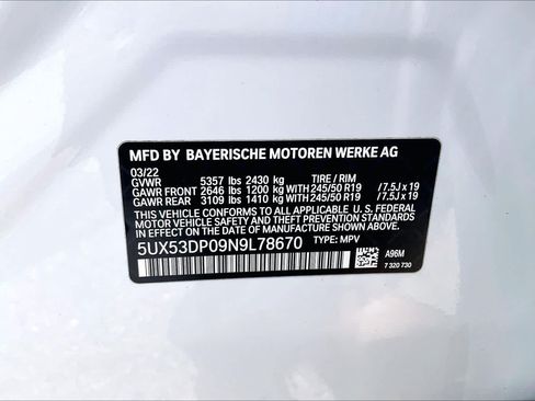 Used 2022 BMW X3 xDrive30i w/ Premium Package 2 AWD/4WD image 38