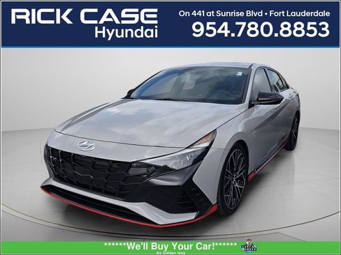 Used 2023 Hyundai Elantra N w/ Preferred Accessory Package FWD image 1