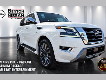 Used 2022 Nissan Armada Platinum w/ Captain's Chairs Package