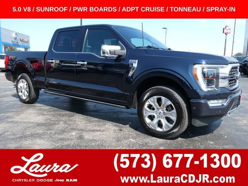 Used 2021 Ford F150 Platinum w/ FX4 Off-Road Package AWD/4WD image 1