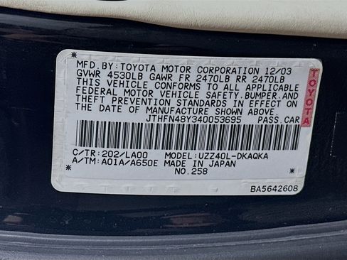 Used 2004 Lexus SC 430 430 image 29