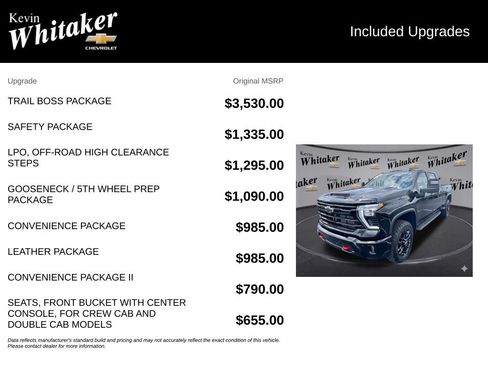 Certified 2026 Chevrolet Silverado 3500 LT w/ Trail Boss Package AWD/4WD image 36