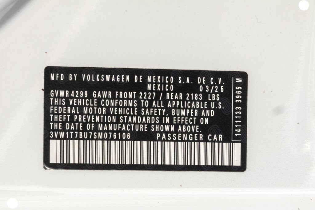 Certified 2025 Volkswagen Jetta GLI Autobahn FWD image 37