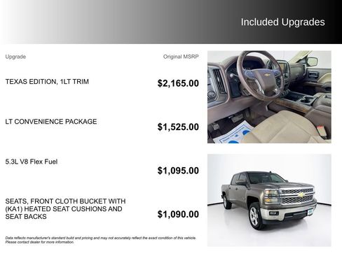 Used 2014 Chevrolet Silverado 1500 LT w/ Texas Edition, 1LT Trim RWD image 5