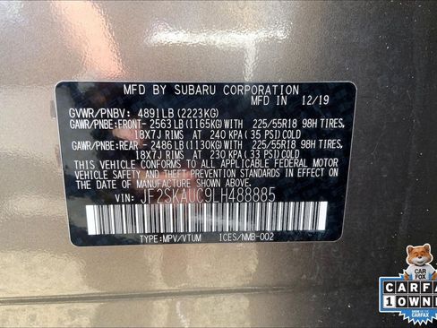 Used 2020 Subaru Forester Limited image 32