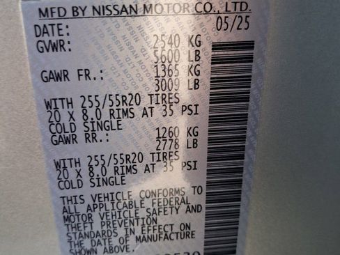 New 2025 Nissan Murano SL w/ Cargo Package image 31