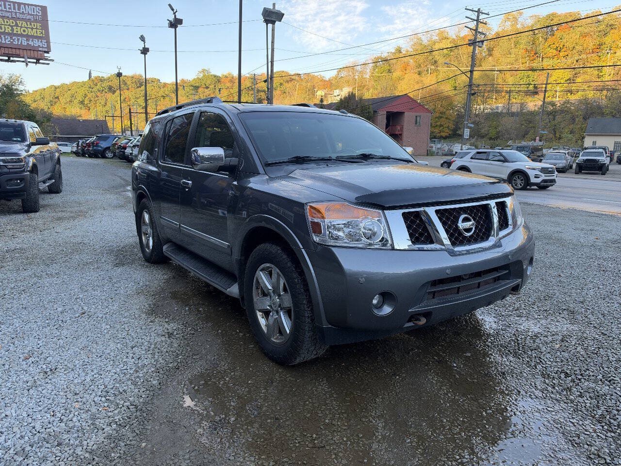 Used 2014 Nissan Armada Platinum w/ 2nd Row Captain Seat Package AWD/4WD image 6