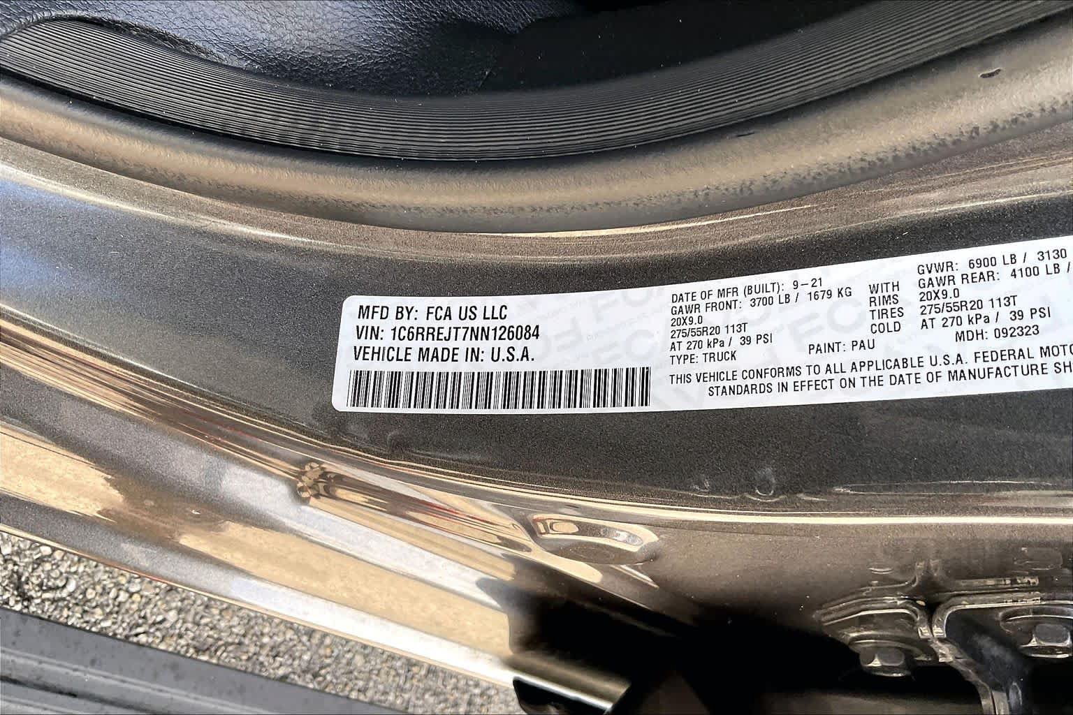 Used 2022 RAM 1500 Laramie w/ Laramie Southwest Edition RWD image 35