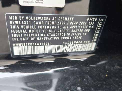 New 2026 Volkswagen GTI Autobahn FWD image 36