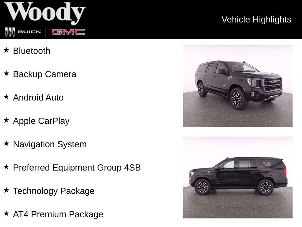 Certified 2023 GMC Yukon XL AT4 w/ AT4 Premium Package AWD/4WD image 3
