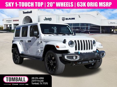Used 2023 Jeep Wrangler Unlimited Sahara w/ Cold Weather Group image 1