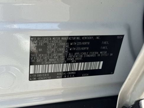 Used 2024 Toyota RAV4 XLE Premium w/ Weather Package AWD/4WD image 34