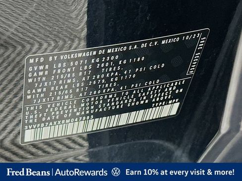 Used 2024 Volkswagen Tiguan S AWD/4WD image 36