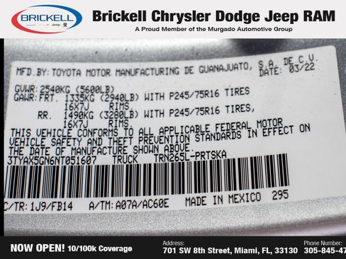 Used 2022 Toyota Tacoma SR w/ SR Convenience Package image 33