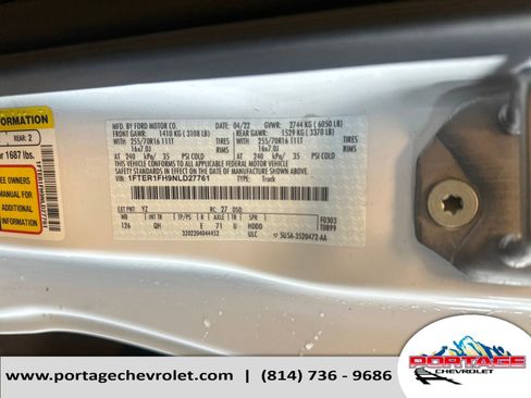 Used 2022 Ford Ranger XL w/ Equipment Group 101A High image 31