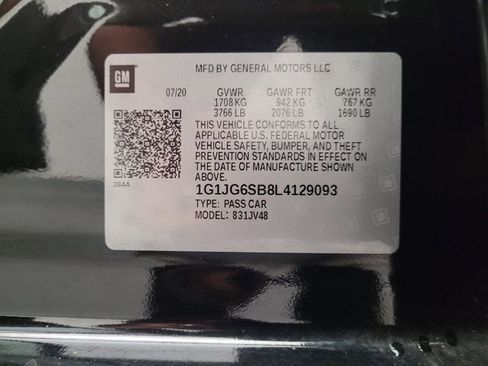 Used 2020 Chevrolet Sonic LT FWD image 33
