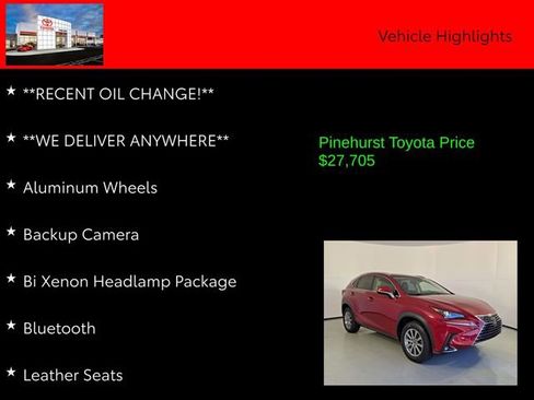 Used 2020 Lexus NX 300 FWD w/ Accessory Package 2 image 19