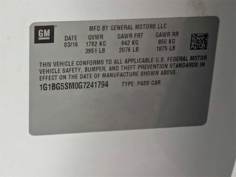 Used 2016 Chevrolet Cruze Premier w/ RS Package image 30