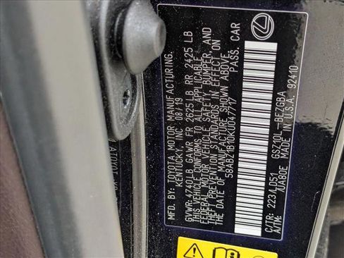 Used 2019 Lexus ES 350 image 24