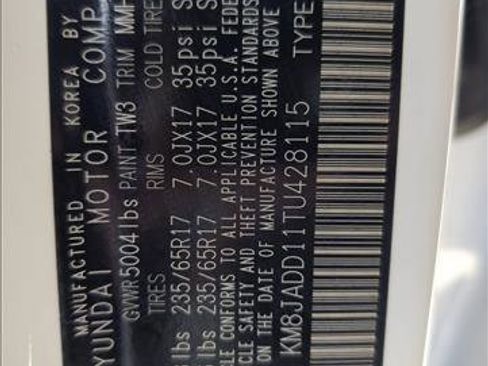 New 2026 Hyundai Tucson Blue SE image 20