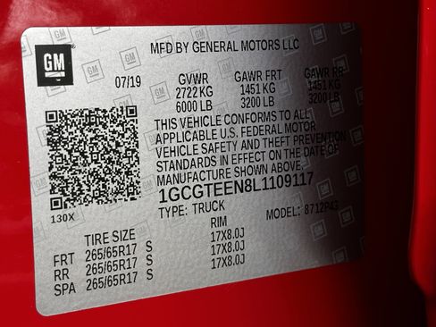 Certified 2020 Chevrolet Colorado ZR2 image 34