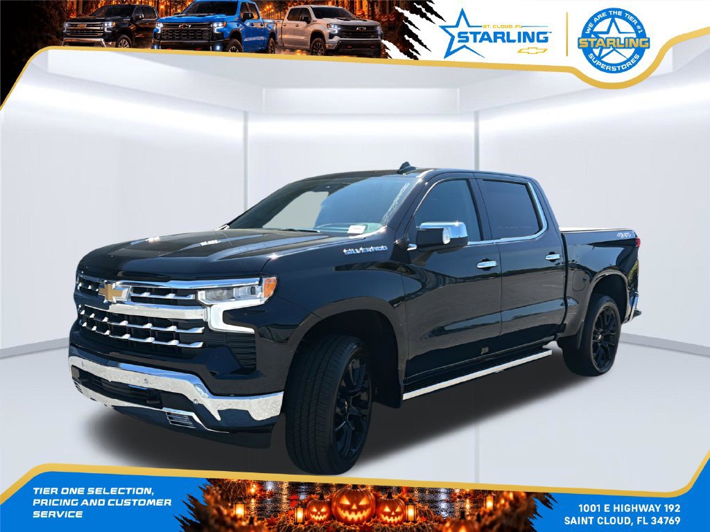 New 2026 Chevrolet Silverado 1500 LTZ w/ LTZ Premium Package AWD/4WD 360° Tour