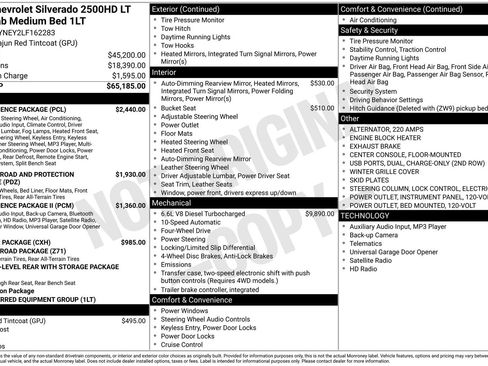 Used 2020 Chevrolet Silverado 2500 LT w/ Convenience Package image 6