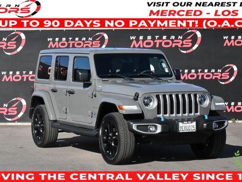 Used 2023 Jeep Wrangler Sahara w/ Cold Weather Group image 1