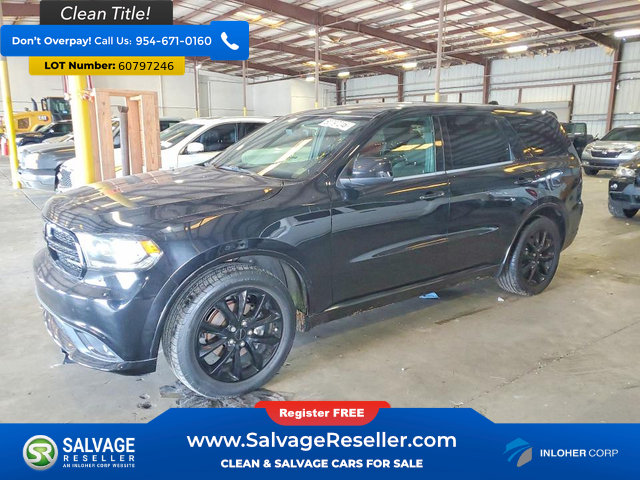 Used 2018 Dodge Durango SXT w/ Quick Order Package 2BB RWD image 1
