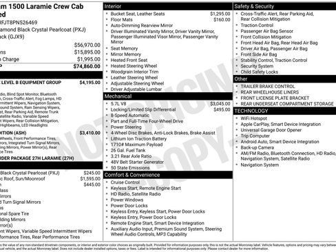 Used 2023 RAM 1500 Laramie AWD/4WD image 13