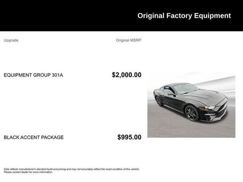 Used 2020 Ford Mustang GT w/ Equipment Group 301A image 9