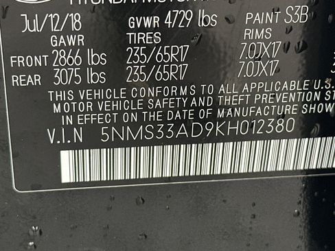 Used 2019 Hyundai Santa Fe SEL image 32