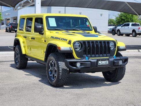 Used 2022 Jeep Wrangler Unlimited Rubicon 4xe w/ Steel Bumper Group image 3