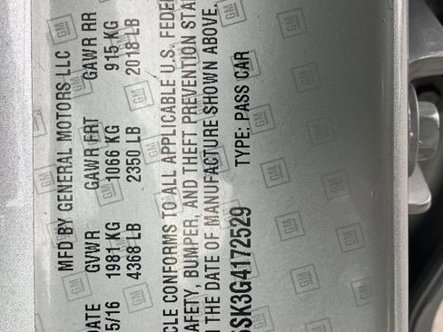 Used 2016 Buick Verano Sport Touring image 25