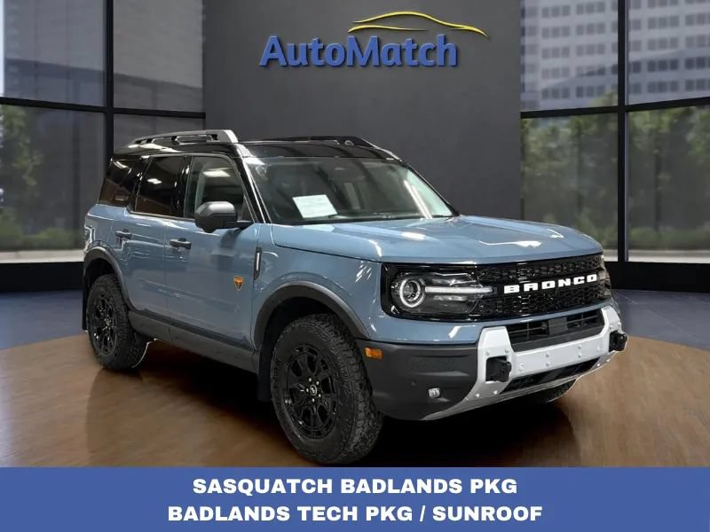 Used 2025 Ford Bronco Sport Badlands w/ Sasquatch Badlands Package AWD/4WD image 1