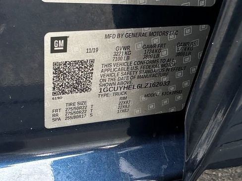 Used 2020 Chevrolet Silverado 1500 High Country w/ Technology Package image 45