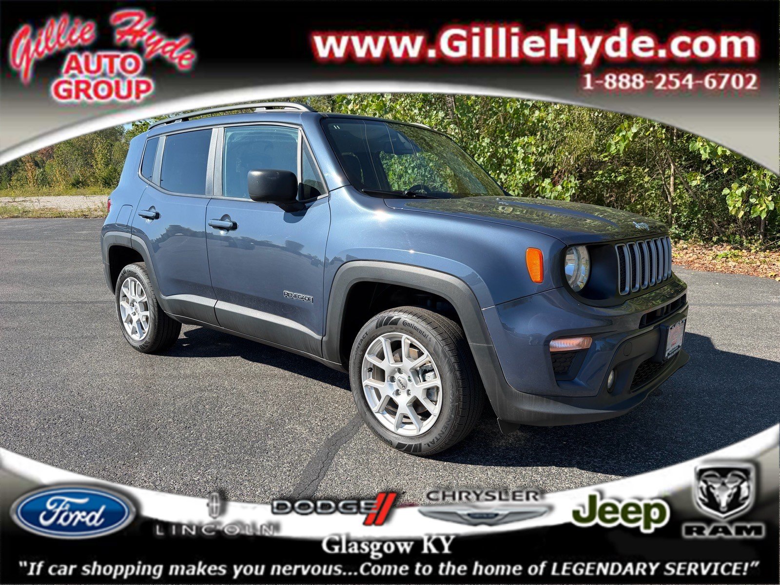 Used 2023 Jeep Renegade Latitude w/ Premium Group AWD/4WD image 1