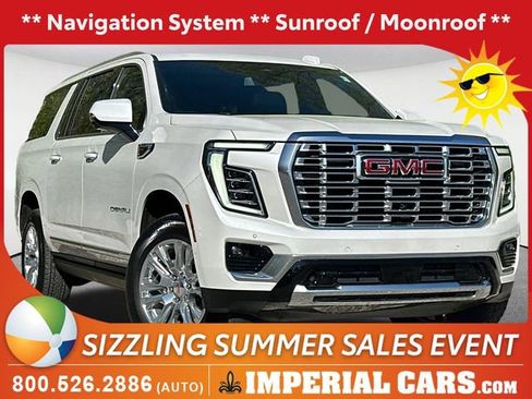Used 2025 GMC Yukon XL Denali w/ Sun & Power Step Package AWD/4WD image 1