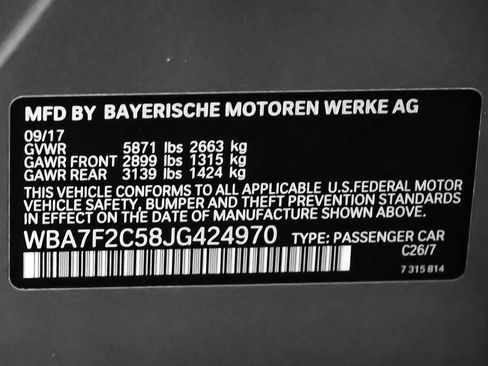 Used 2018 BMW 750i xDrive AWD/4WD image 65