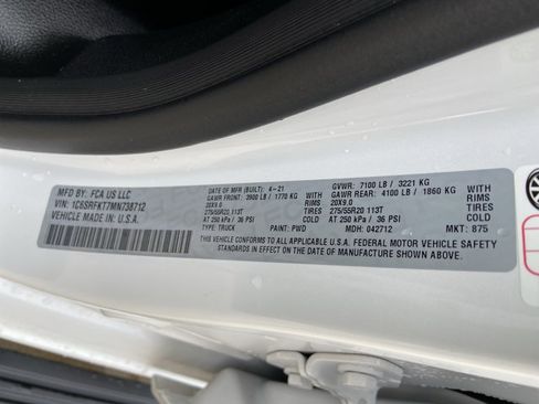 Used 2021 RAM 1500 Limited image 32