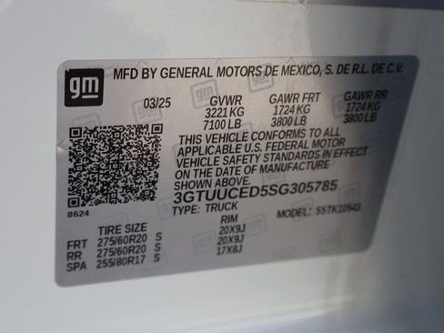 Used 2025 GMC Sierra 1500 Elevation w/ Preferred Package AWD/4WD image 51
