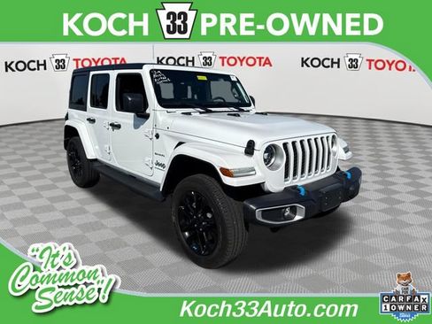 Used 2023 Jeep Wrangler Unlimited Sahara w/ Cold Weather Group AWD/4WD image 1