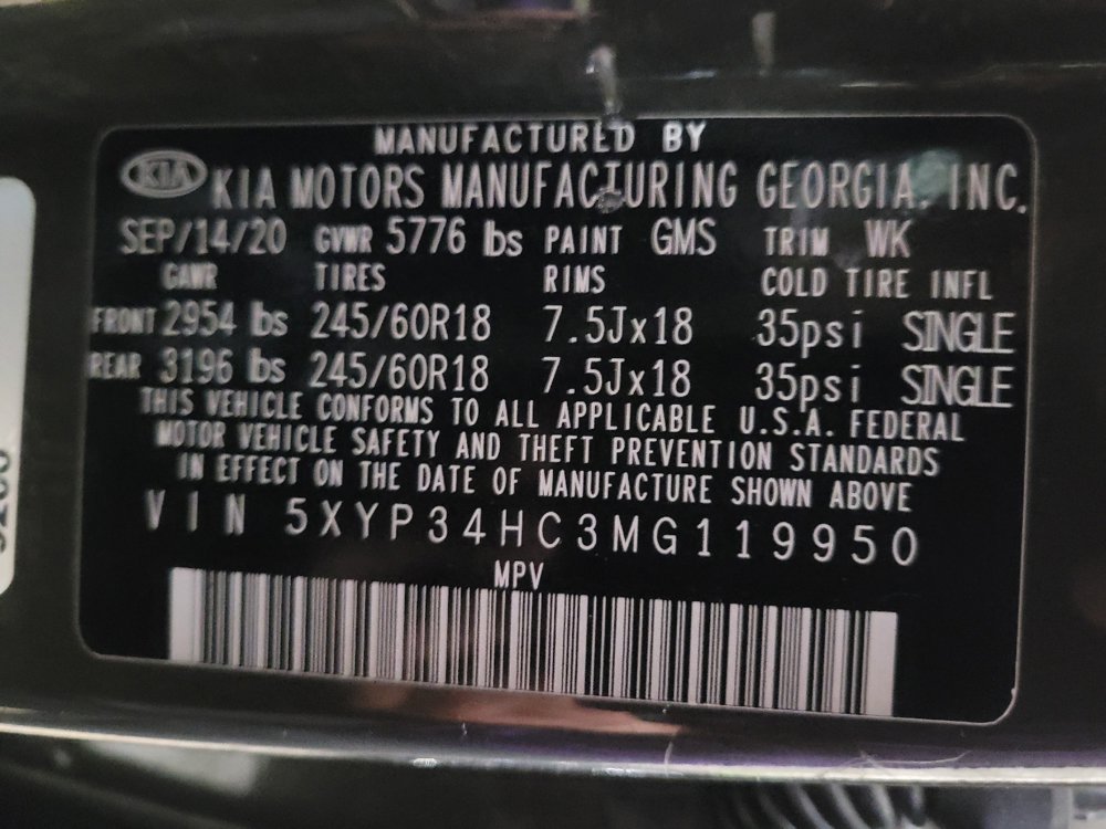 Used 2021 Kia Telluride EX FWD image 33