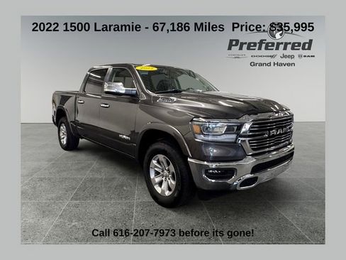 Used 2022 RAM 1500 Laramie AWD/4WD image 1