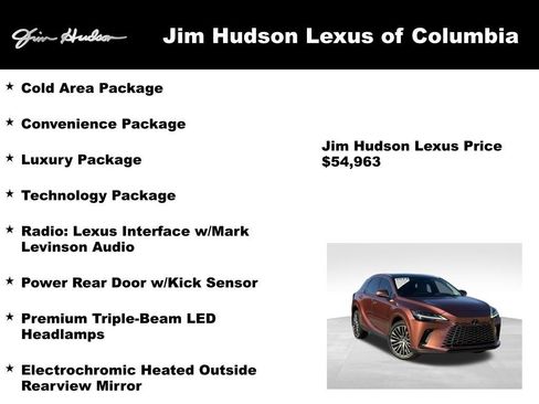 Certified 2024 Lexus RX 350 FWD w/ Convenience Package image 4